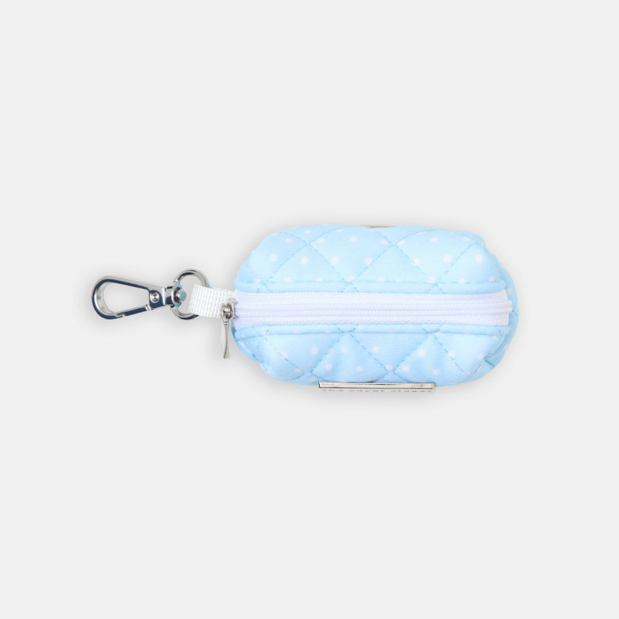 The Dot Poo Bag Holder - poo bag holder side view