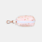 The Floral Poo Bag Holder - poo bag holder side view